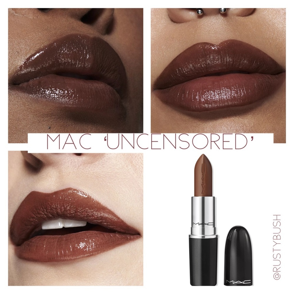 MAC ‘Uncensored’ Lustreglass Sheer-Shine Lipstick
